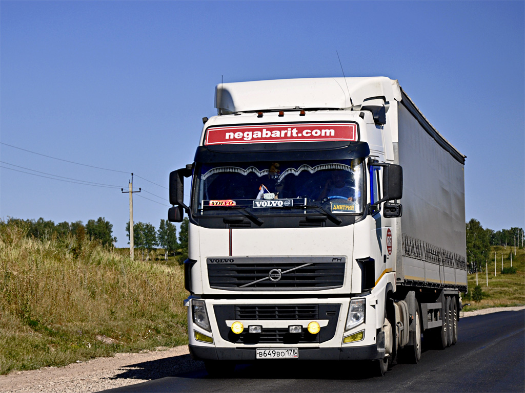 Санкт-Петербург, № В 649 ВО 178 — Volvo ('2008) FH-Series