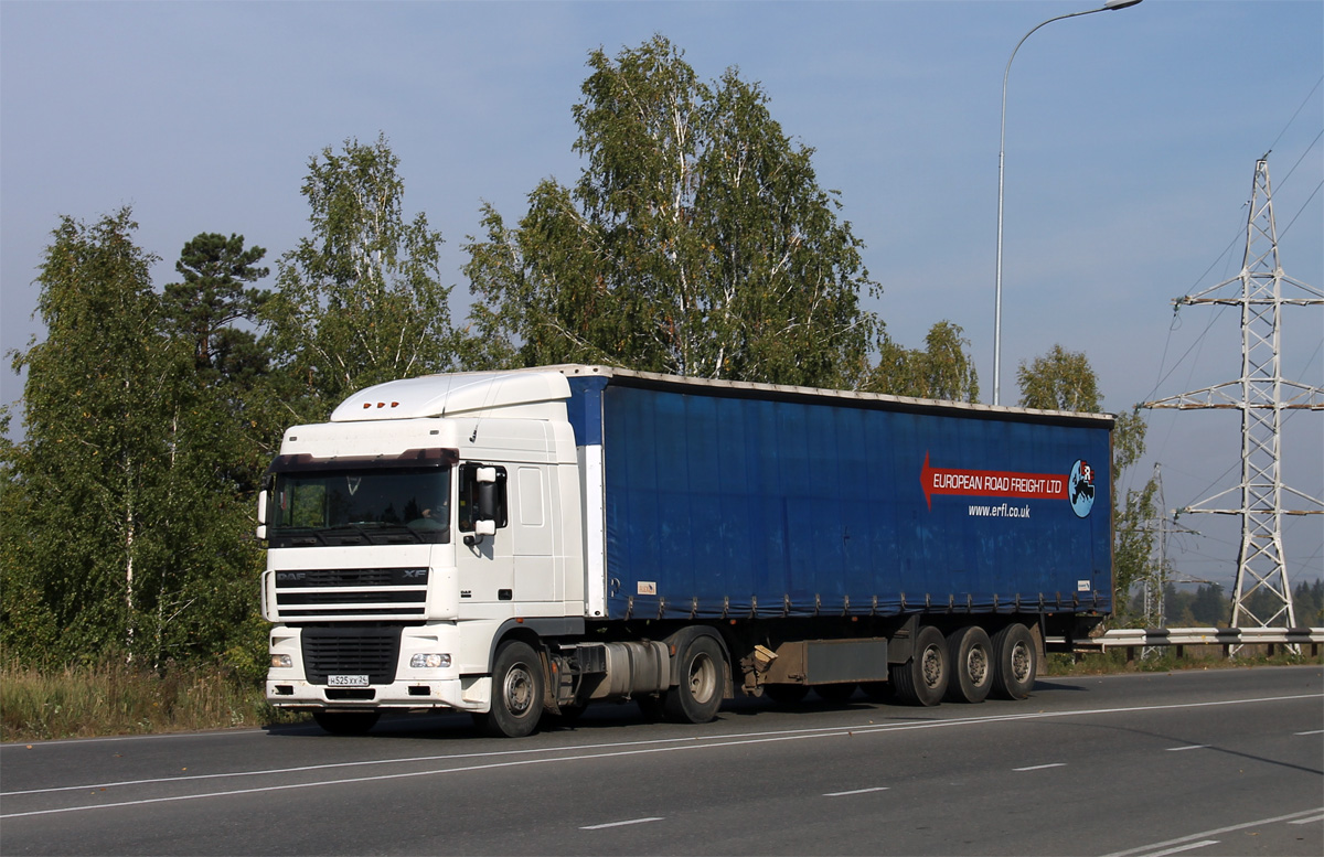 Красноярский край, № Н 525 ХХ 24 — DAF XF95 FT