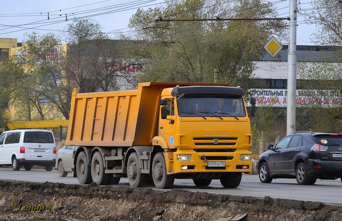 Волгоградская область, № А 179 ОВ 134 — КамАЗ-65201-63