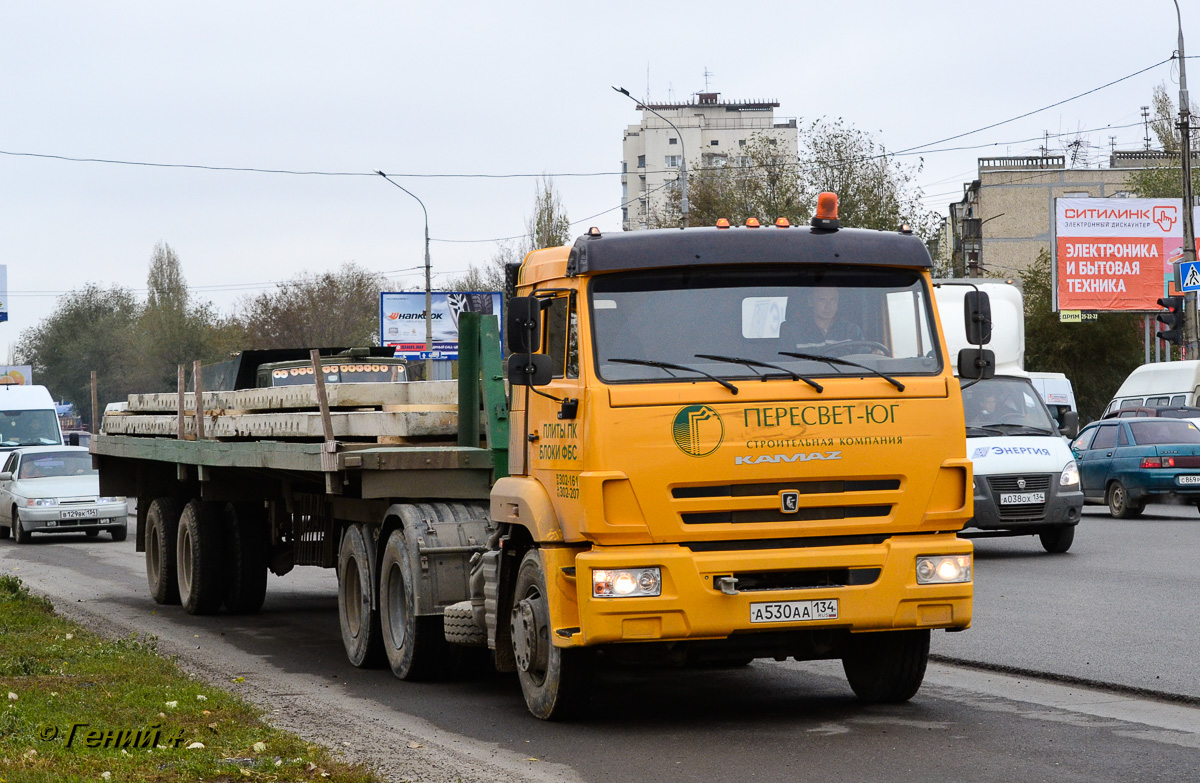 Волгоградская область, № А 530 АА 134 — КамАЗ-65116-A4