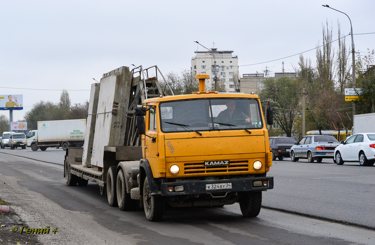 Волгоградская область, № К 324 ВУ 34 — КамАЗ-5410