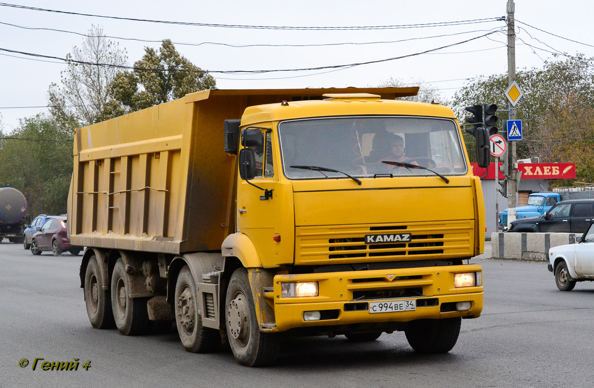 Волгоградская область, № С 994 ВЕ 34 — КамАЗ-65201 [652010]