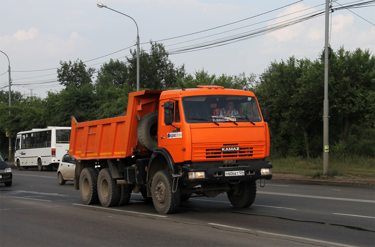 Красноярский край, № У 606 ВТ 124 — КамАЗ-65111 [651110]