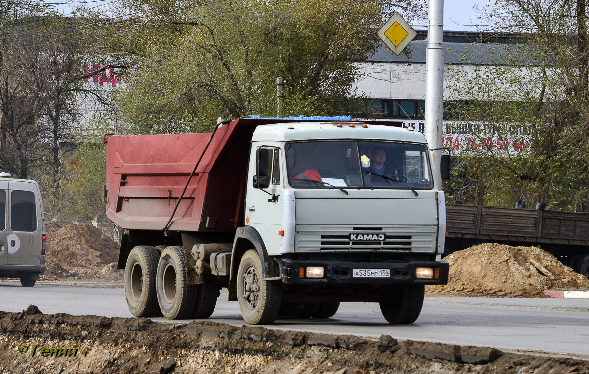 Волгоградская область, № А 535 МР 134 — КамАЗ-55111 [551110]