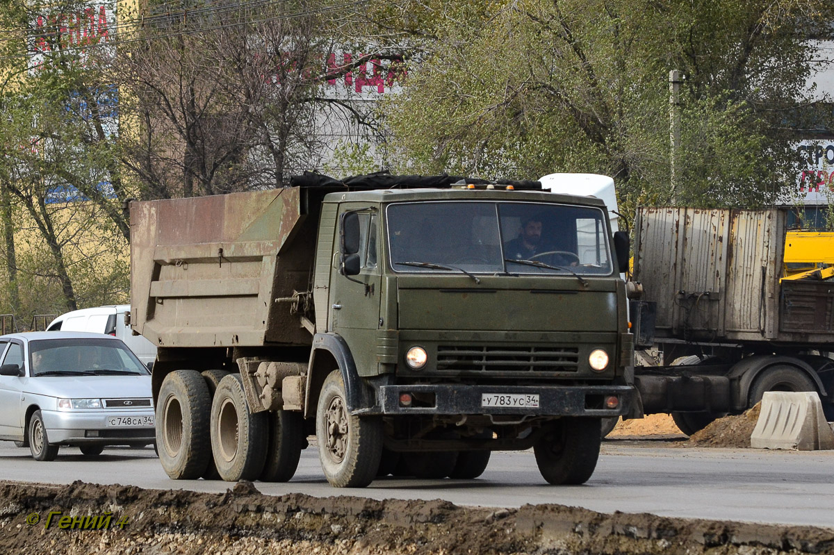 Волгоградская область, № У 783 УС 34 — КамАЗ-5511