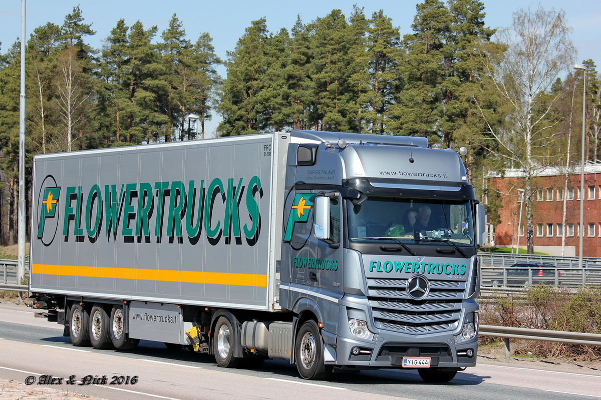 Финляндия, № YIG-444 — Mercedes-Benz Actros ('2011) 1845