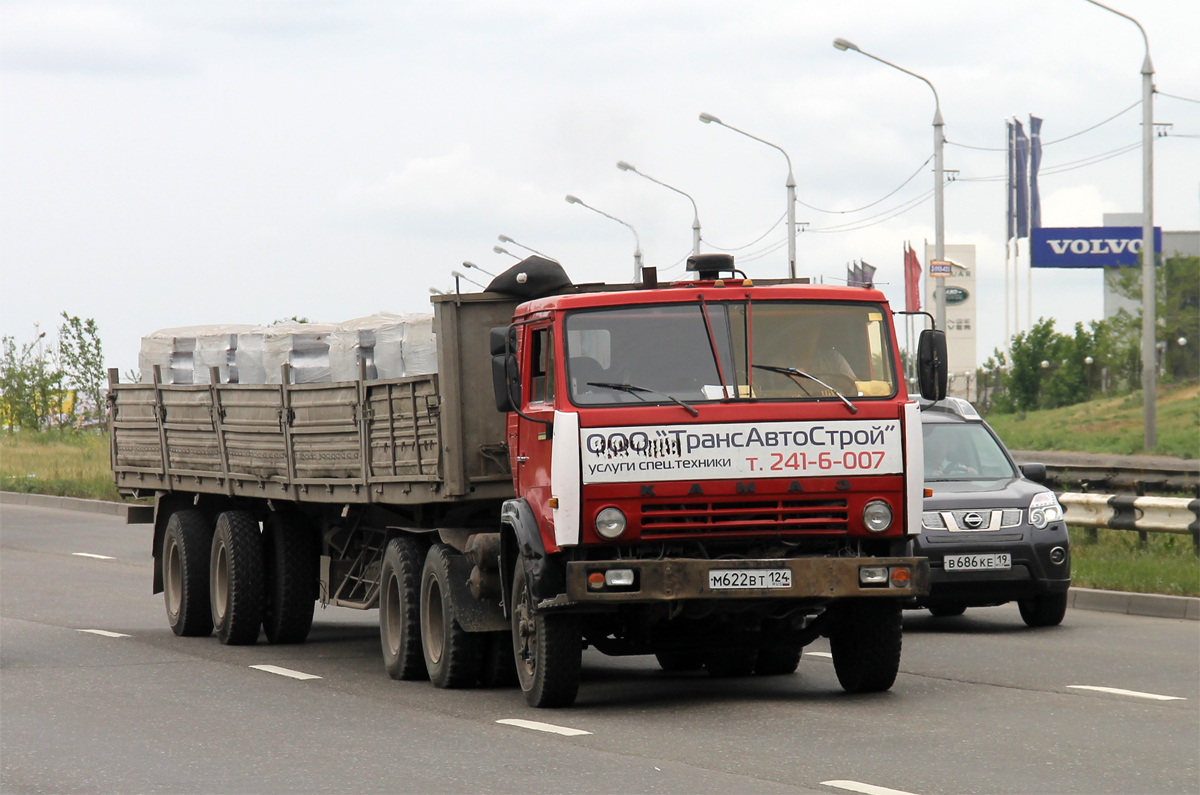 Красноярский край, № М 622 ВТ 124 — КамАЗ-54112