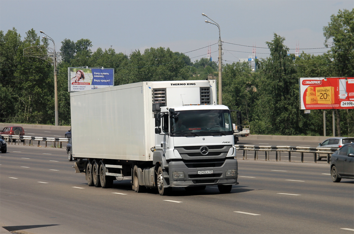 Красноярский край, № У 240 ЕХ 124 — Mercedes-Benz Axor 1835