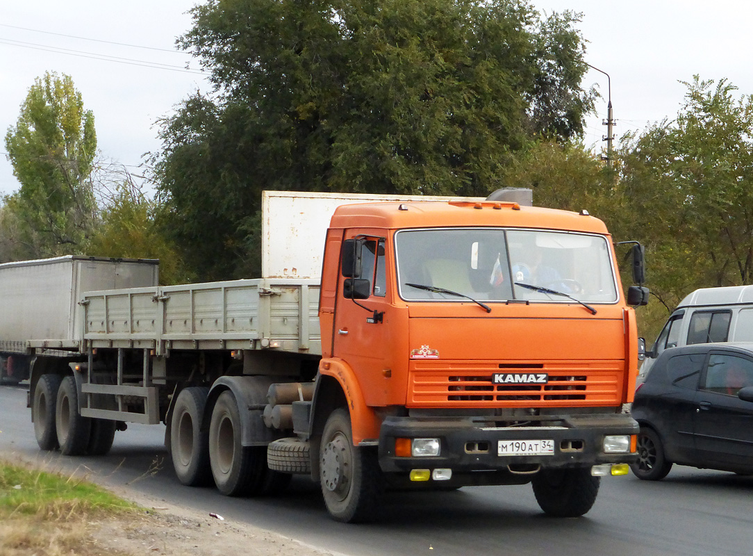 Волгоградская область, № М 190 АТ 34 — КамАЗ-54115-15 [54115R]