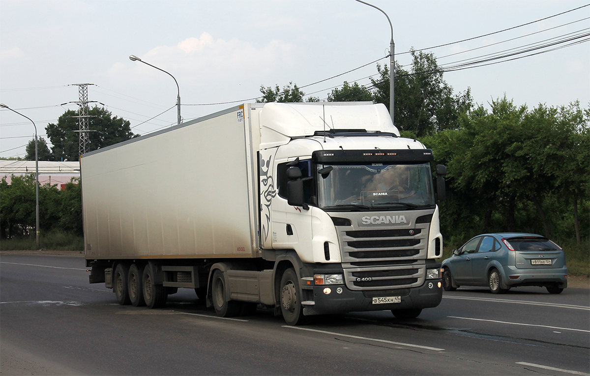 Курганская область, № В 545 КН 45 — Scania ('2009) G400