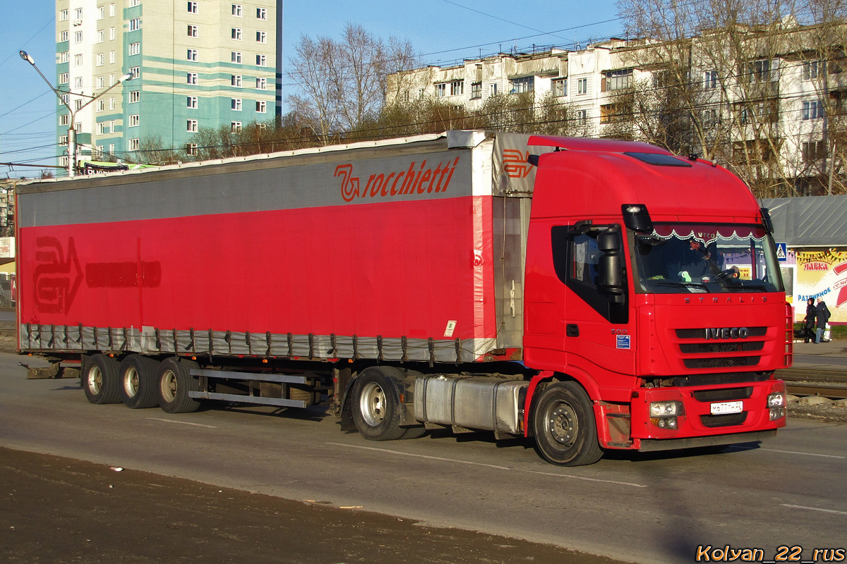 Алтайский край, № М 677 ТН 22 — IVECO Stralis ('2007) 500