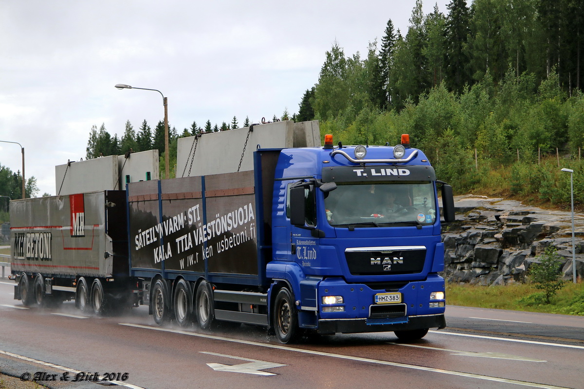 Финляндия, № HMZ-383 — MAN TGS ('2007) 35.480