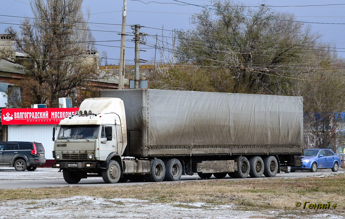 Волгоградская область, № Е 403 СО 34 — КамАЗ-53208