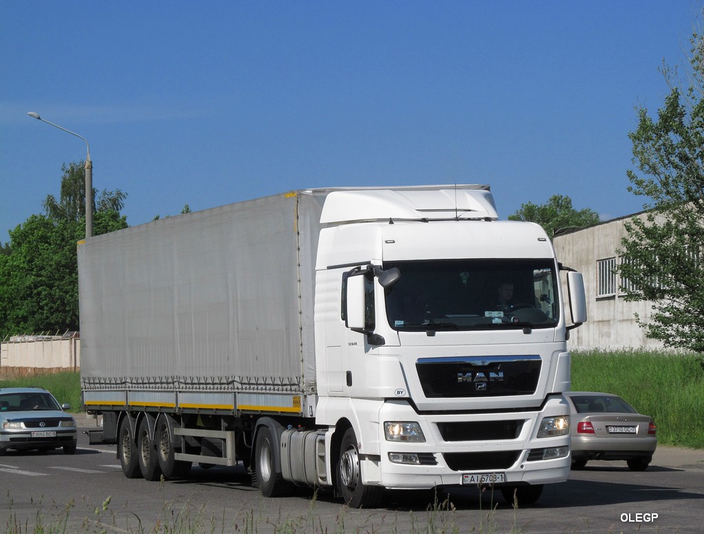 Брестская область, № АІ 5703-1 — MAN TGX ('2007) 18.440