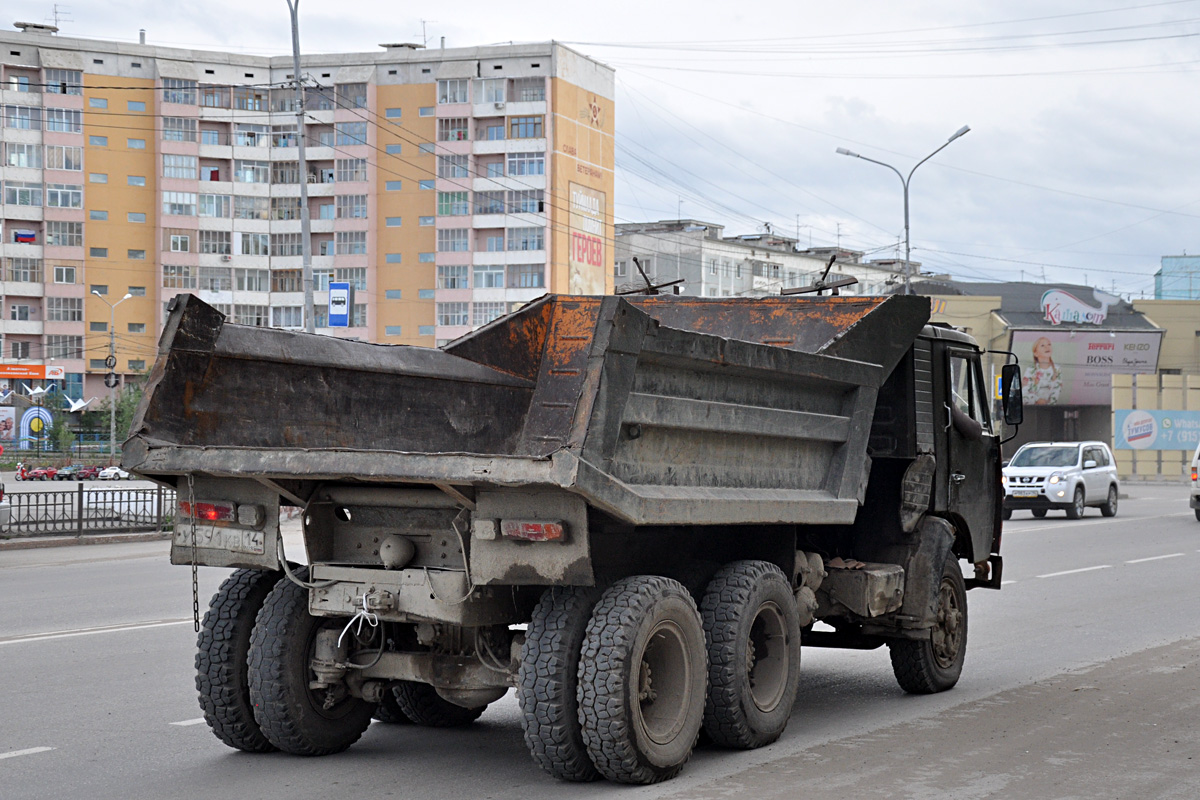 Саха (Якутия), № У 591 КВ 14 — КамАЗ-55111 (общая модель)