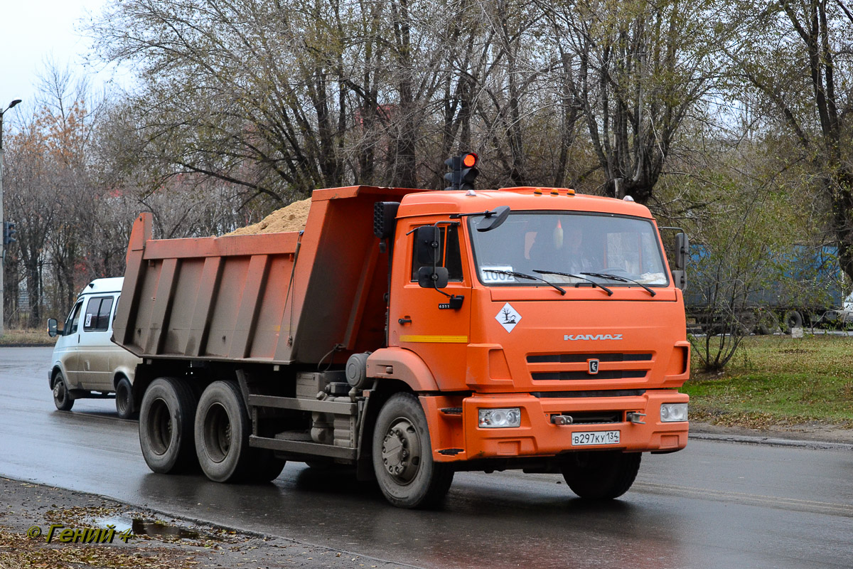 Волгоградская область, № 1002 — КамАЗ-65115-A4