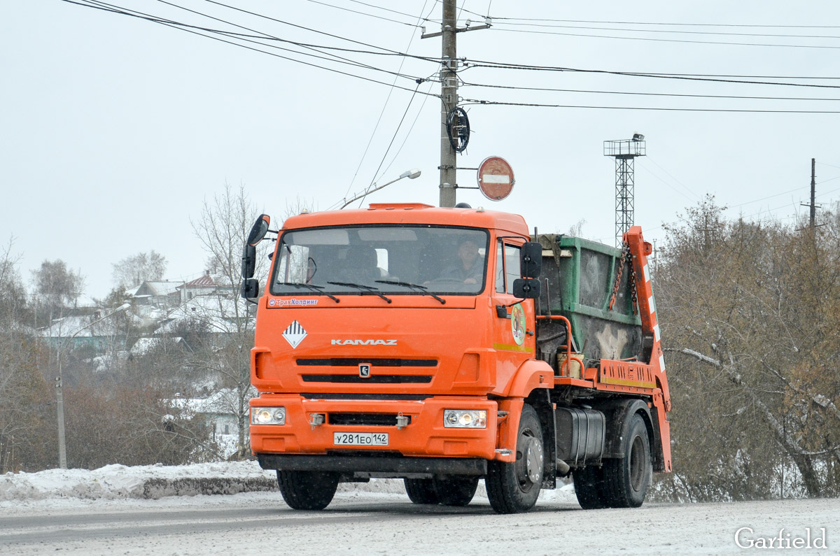 Кемеровская область, № У 281 ЕО 142 — КамАЗ-43253-C4