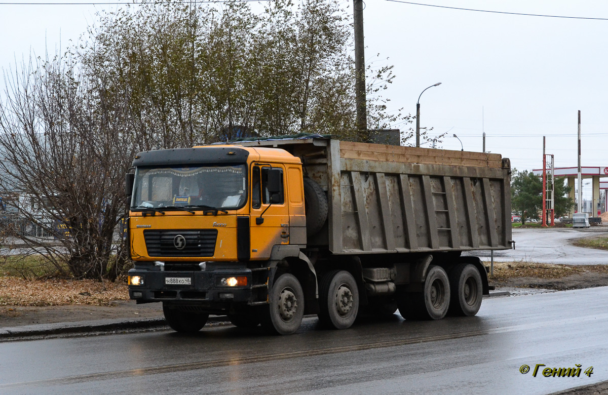 Липецкая область, № Н 888 КО 48 — Shaanxi Shacman F2000 SX331x