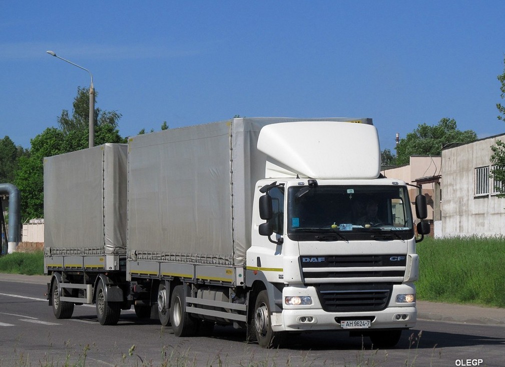 Минск, № АН 9624-7 — DAF CF85 FAR