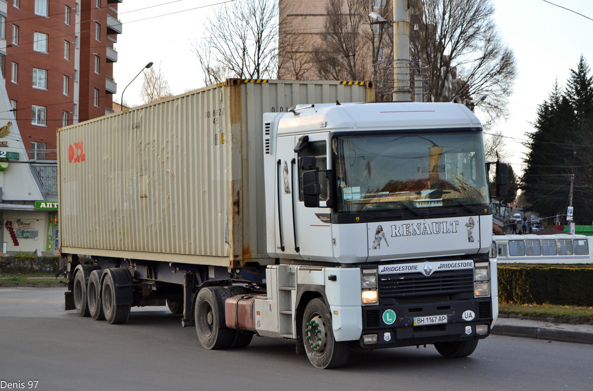 Одесская область, № ВН 1167 АР — Renault Magnum Integral ('1997)