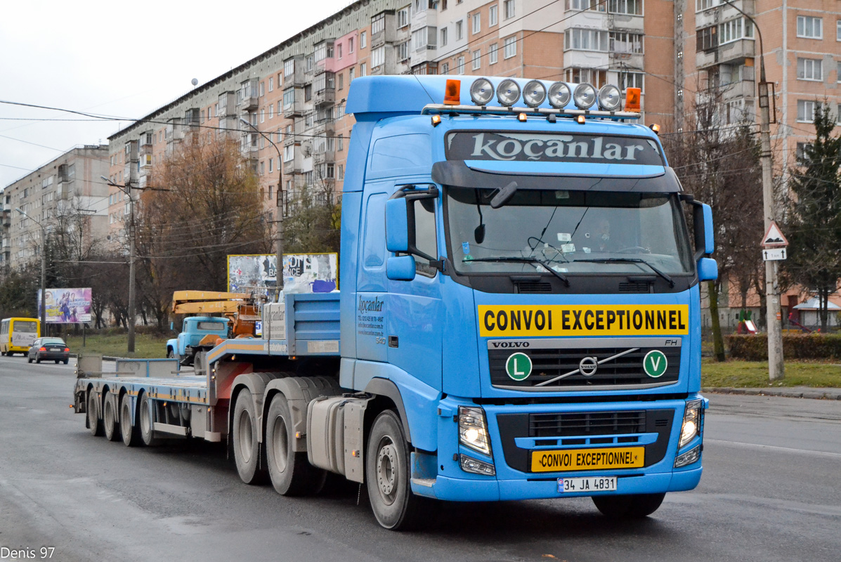 Турция, № 34 JA 4831 — Volvo ('2008) FH.540