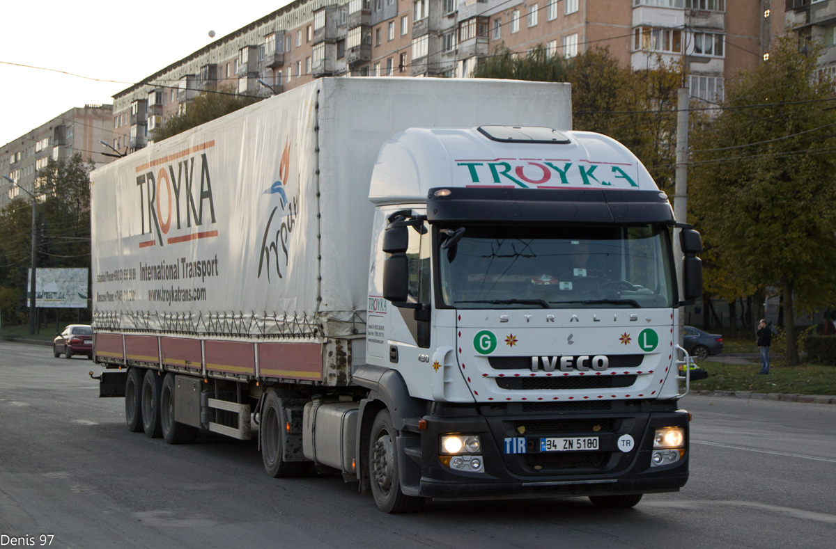 Турция, № 34 ZN 5180 — IVECO Stralis ('2007) 430