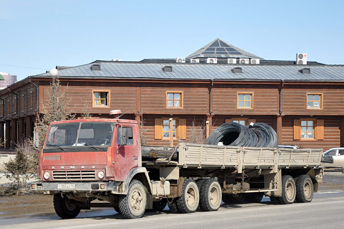 Саха (Якутия), № Т 355 АС 14 — КамАЗ-5410