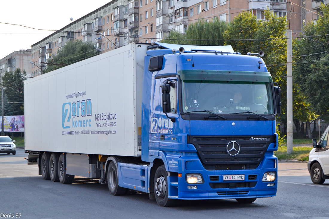 Северная Македония, № VE 140-VK — Mercedes-Benz Actros ('2003) 1848