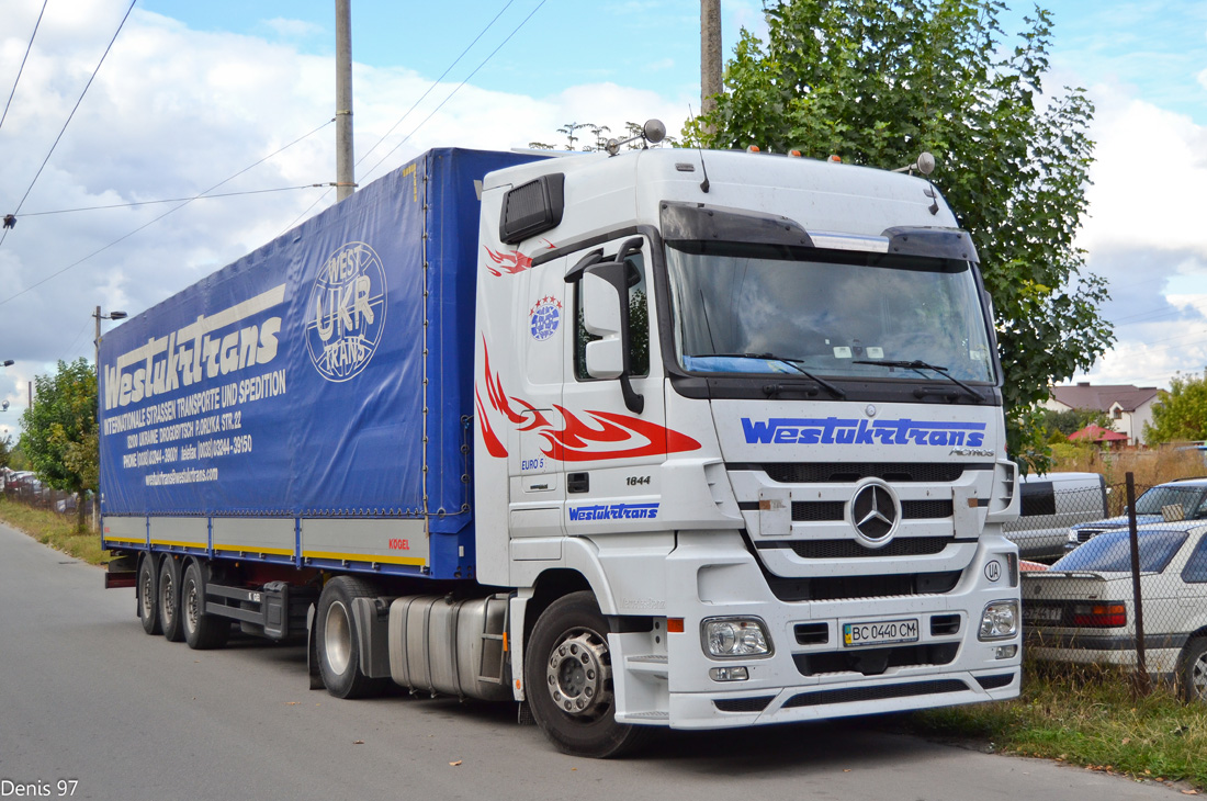 Львовская область, № ВС 0440 СМ — Mercedes-Benz Actros ('2009) 1844