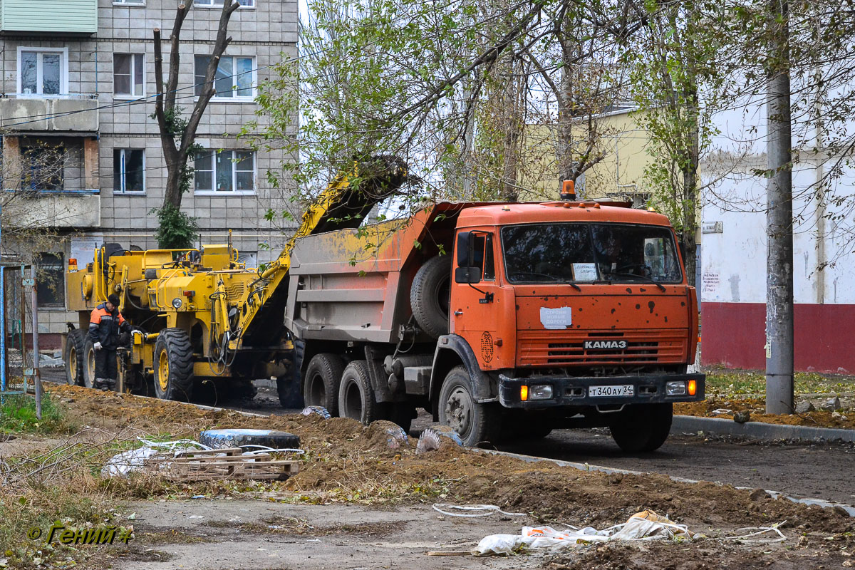 Волгоградская область, № Т 340 АУ 34 — КамАЗ-55111-13 [55111N]