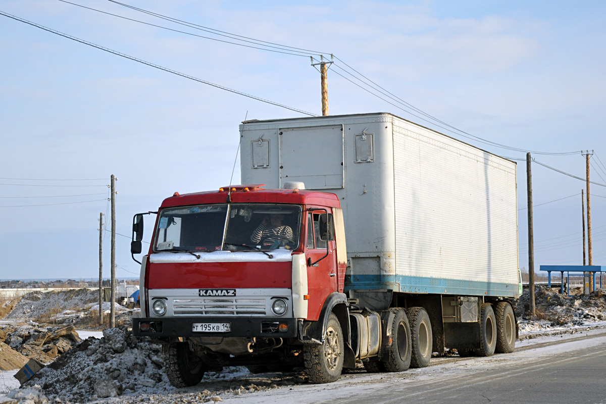 Саха (Якутия), № Т 195 КВ 14 — КамАЗ-5410