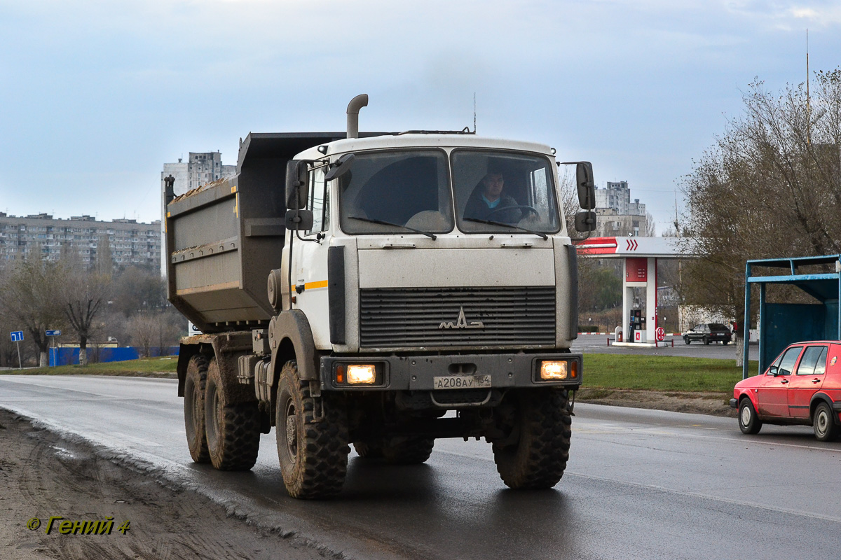 Волгоградская область, № А 208 АУ 134 — МАЗ-6317X9