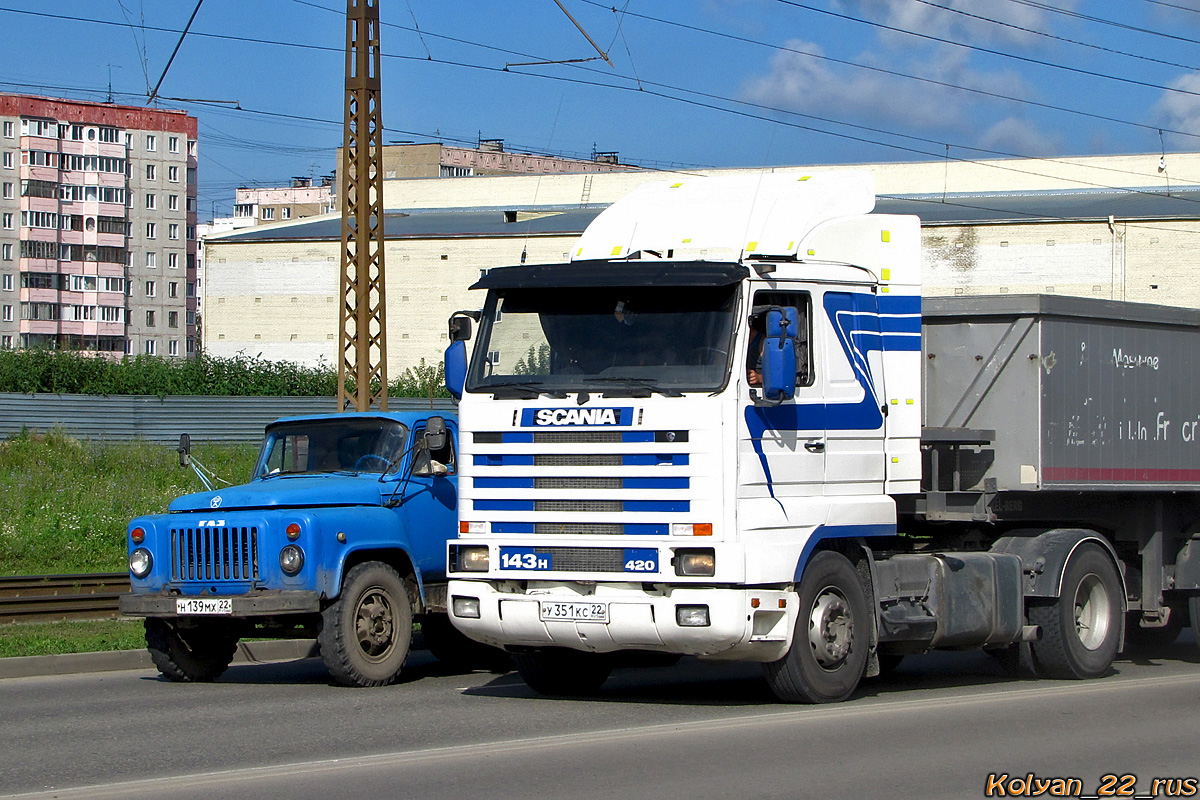 Алтайский край, № У 351 КС 22 — Scania (III) R143H