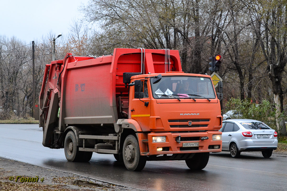 Волгоградская область, № В 851 РМ 134 — КамАЗ-53605-L4