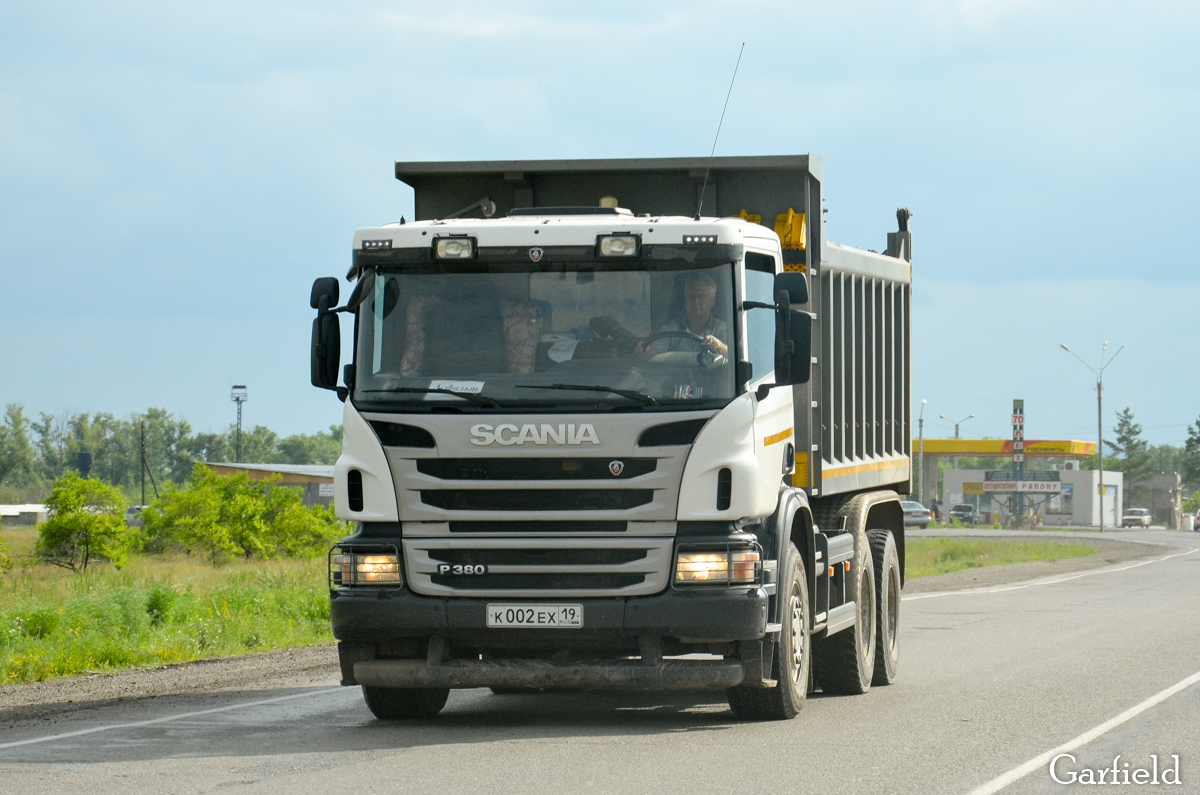 Хакасия, № К 002 ЕХ 19 — Scania ('2011) P380