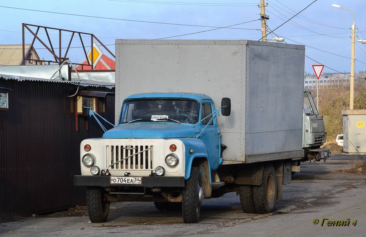 Волгоградская область, № О 704 ЕА 34 — ГАЗ-53А