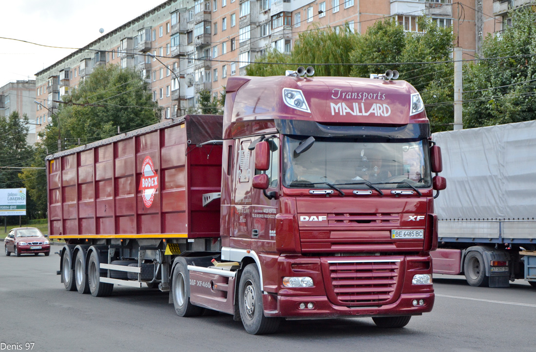 Николаевская область, № ВЕ 6485 ВС — DAF XF105 FT