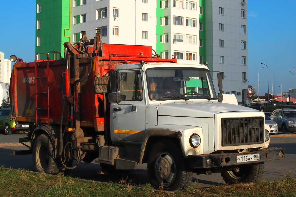 Ханты-Мансийский автоном.округ, № У 116 АУ 186 — ГАЗ-3309