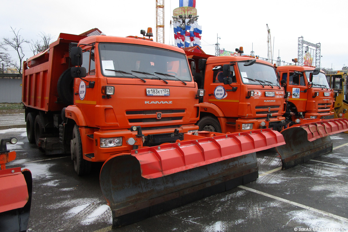 Волгоградская область, № В 183 КТ 134 — КамАЗ-65115-L4