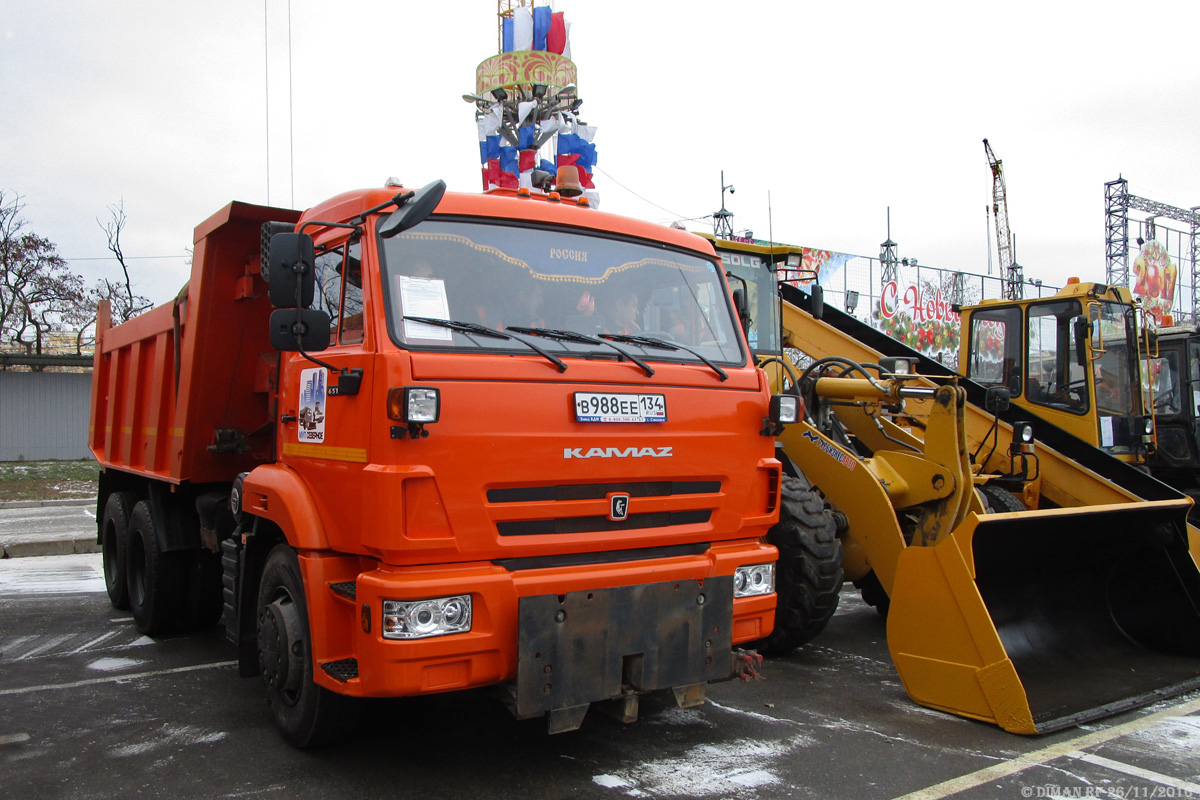 Волгоградская область, № В 988 ЕЕ 134 — КамАЗ-65115-L4