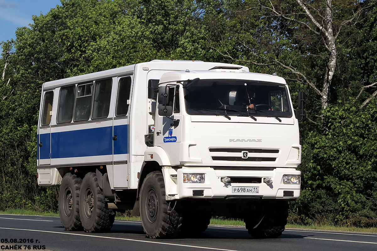 Коми, № Р 698 АН 11 — КамАЗ-5350-42