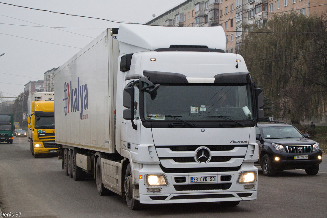 Турция, № 33 CVK 98 — Mercedes-Benz Actros ('2009) 1844