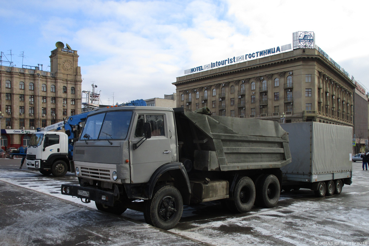 Волгоградская область, № Р 775 АА 34 — КамАЗ-55111 [551110]