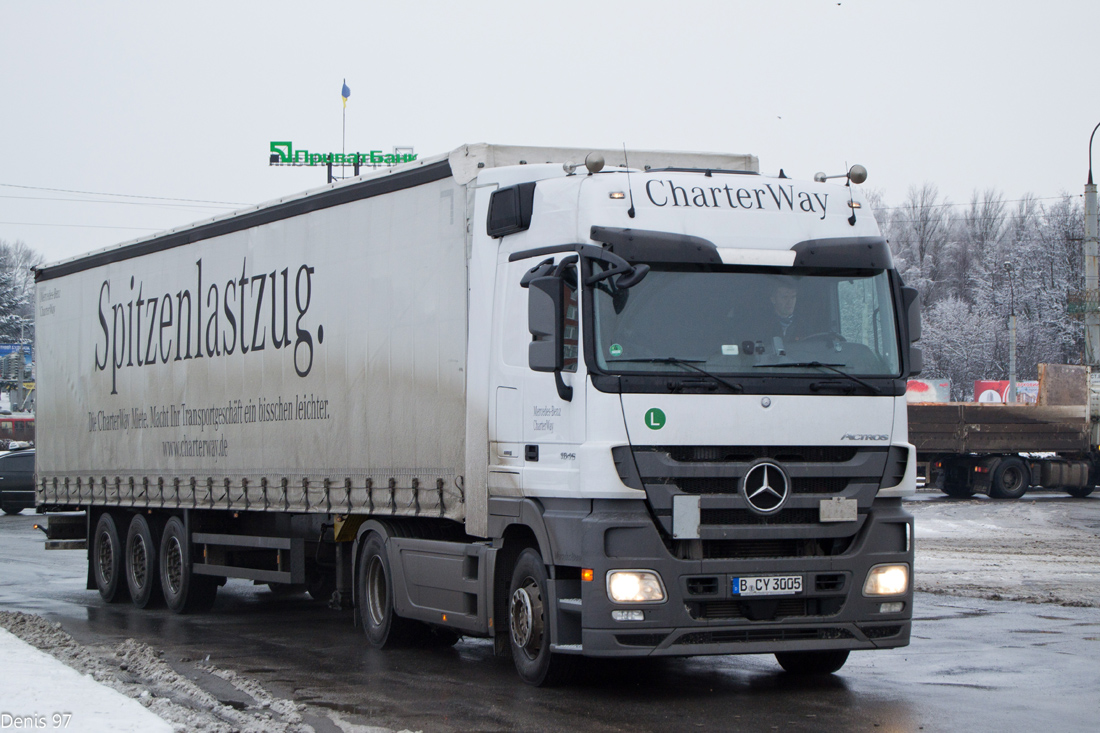 Германия, № B-CY 3005 — Mercedes-Benz Actros ('2009) 1846