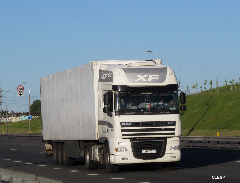 Минск, № АН 3022-7 — DAF XF105 FT