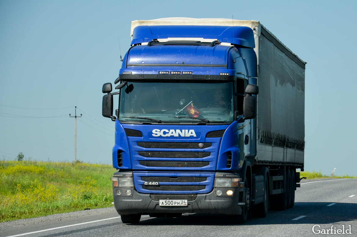 Красноярский край, № А 500 РН 24 — Scania ('2009) G440