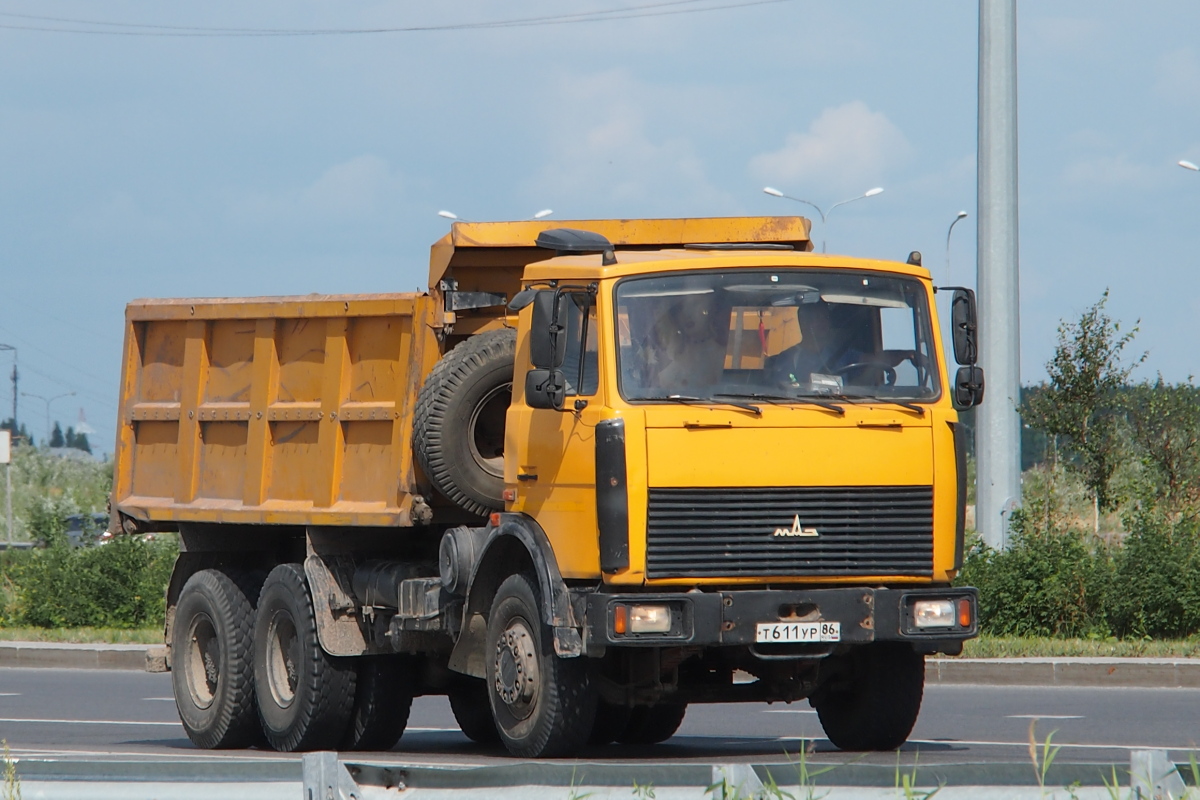 Ханты-Мансийский автоном.округ, № Т 611 УР 86 — МАЗ-5516A5