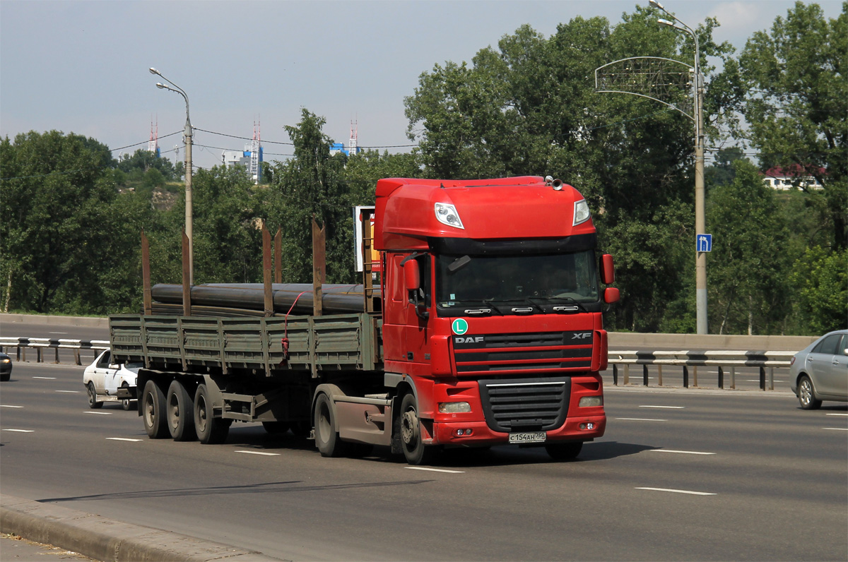 Красноярский край, № С 154 АН 750 — DAF XF105 FT