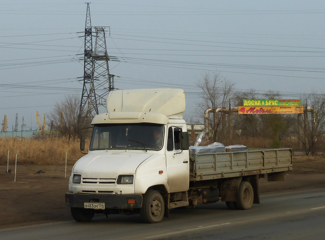 Волгоградская область, № В 483 ОМ 134 — ЗИЛ-5301ЕО "Бычок"