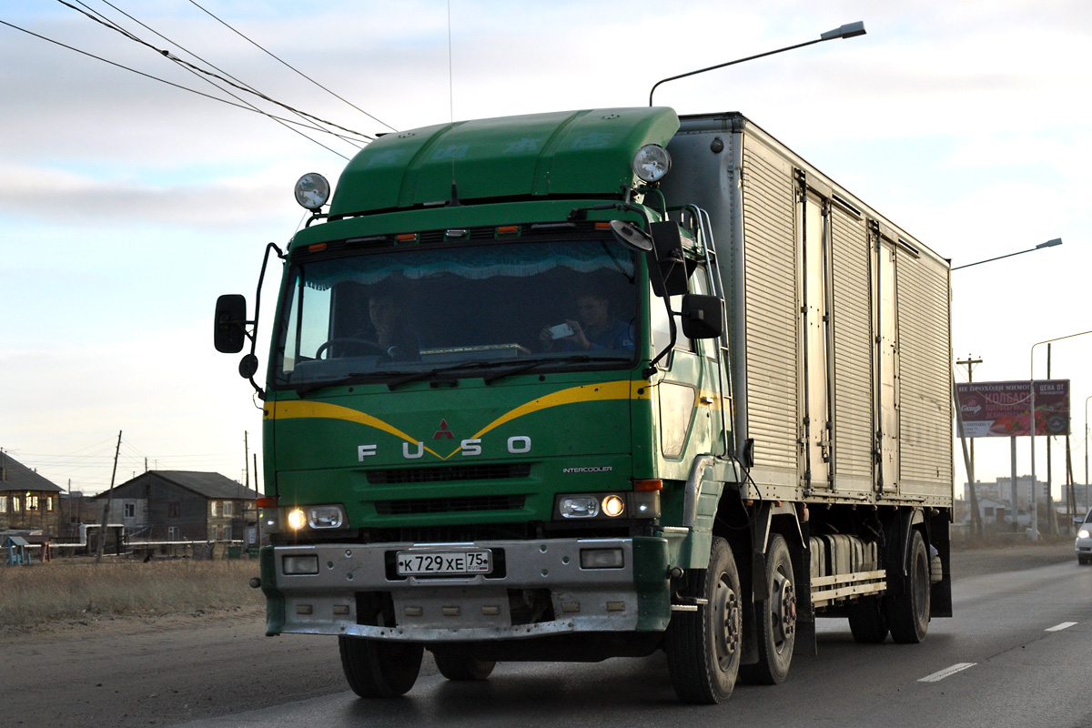 Забайкальский край, № К 729 ХЕ 75 — Mitsubishi Fuso (общая модель)